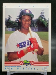 Ken Griffey Jr 1992 Classic Best San Bernardino Spirit