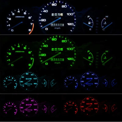 Dash Instrument Cluster Gauges LED LIGHT KIT Fits 1988-1991 Honda Civic 4th Gen - Image 1 of 4