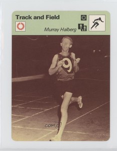 1977-79 Sportscasters Series 38 Lausanne Murray Halberg #38-16