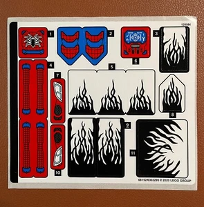 NEW LEGO | Sticker Sheet for Set 76151 Spiderman Venomosaurus Ambush - Picture 1 of 1