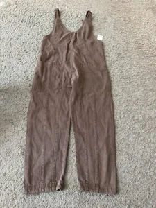 NWT Women’s Free People FP We The Free High Roller Denim Jumpsuit (Small) - Picture 1 of 4
