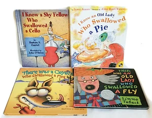 Children's Books Collection of 8 "There Was An Old Lady" Stories Mutiple Authors - Imagen 1 de 2