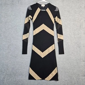 Petit Pois By Viviana G Women's Lined Nylon Bodycon dress Size S - Picture 1 of 11