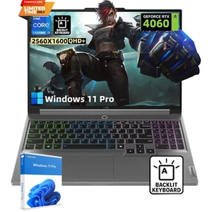 Lenovo Legion 5i 16"Laptop,Intel 24-Core i9-14900HX,32GB DDR5,2TB SSD+win11p US - Picture 1 of 10