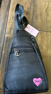 Bolso de nailon de diseñador Juicy Couture Material niña con cremallera alrededor $99 nuevo con etiquetas - Imagen 1 de 18