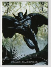 2020 Upper Deck Marvel Masterpieces #1627/1999 Black Panther #24