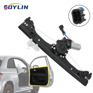 Conjunto regulador ventana lateral pasajero delantero derecho fiat 500 1,4 l con motor - Imagen 1 de 11
