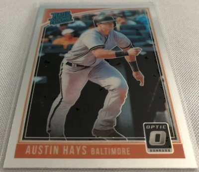 2018 Panini Donruss Optic Baseball Austin Hays Baltimore Orioles Rated Rookie 58 - Image 1 of 3