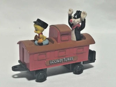 Coche de caboose ERTL Looney Tunes Sylvester & Tweety Bird, 1989 Foto 1 de 2