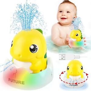 Whale Automatic Rechargeable Spray Baby Bath Toy Bathtub Shower Toy for Toddlers