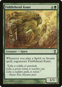 (2x) FIDDLEHEAD KAMI - Saviors of Kamigawa – MTG Magic the Gathering Card - Picture 1 of 5