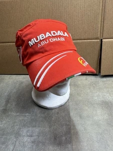 PUMA TEAM FERRARI MUBADALA Kimi Raikkonen F1 Racing Cap Hat RED Size Ajastable F - Picture 1 of 16