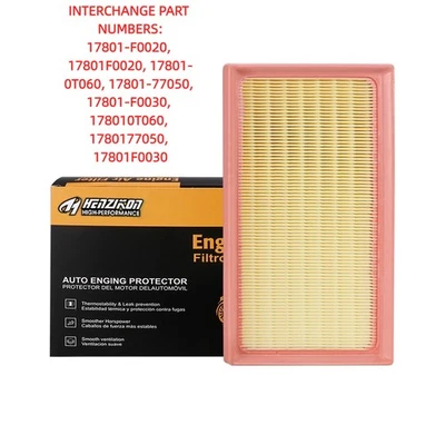 Filtro de aire para Toyota CROWN 2023-25 2,4 L 2,5 L, GR86 2022-2024 2,4 L 17801-F0020 Foto 1 de 4