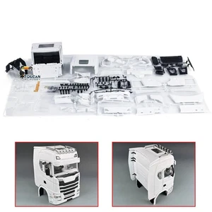 770S Kit Cabina Plastica per Fai da Te 1/14 RC Trattore Camion Telecomando Camion Auto - Foto 1 di 6