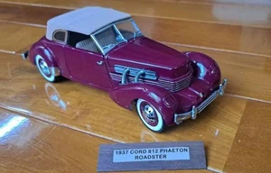 Franklin Mint 1937 Cord 812 Phaeton Roadster #PF43JB - Picture 1 of 8