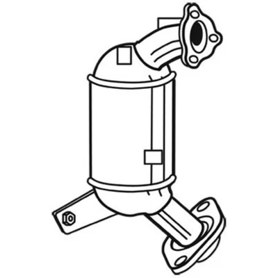 WALKER Katalysator passend für Toyota RAV 4 III _A3_ 2.2 D 4WD Euro (D4) - Bild 1 von 2
