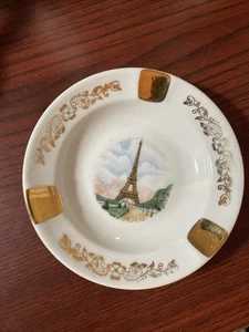 Limoges Made in France Paris Eiffel Tower Ashtray - Picture 1 of 5