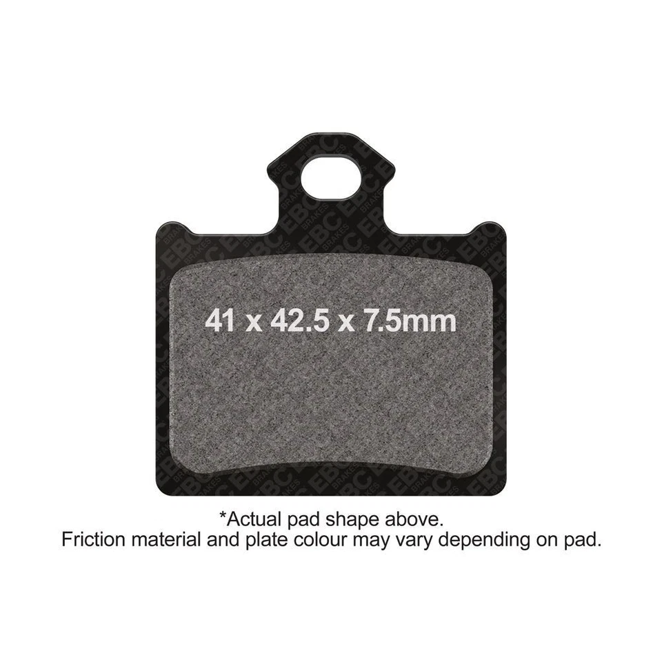 Pastillas de freno traseras derecha EBC para motocicleta serie R para KTM 250 R Freeride 2T 2014-19 Foto 1 de 1