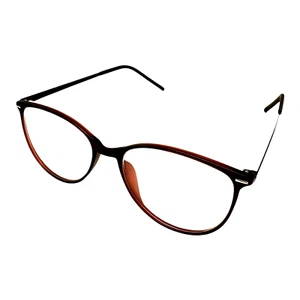 Eyeglasses Frames Women's Round Oval Red Wine Acetate 52-17-145 Demo-Lens Lightw - Picture 1 of 7