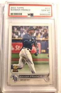 2022 Topps #215 Wander Franco RC - PSA 10 - Bild 1 von 3