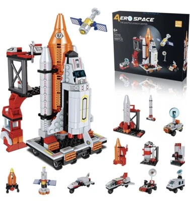 LEGO STEM Space Exploration Shuttle For 6-12 Years Old, 566 Pieces - Image 1 of 4