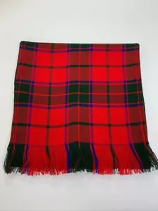 Mens or Ladies ROBERTSON RED Tartan Sash 90" X 11" FACTORY SECEOND - Picture 1 of 1