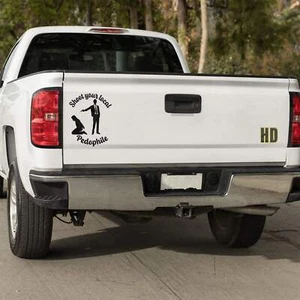 Save the kids 3, anti pedo, YAP, MAP, vinyl decal, unalive, truck window car - Picture 1 of 109