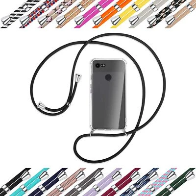 Collana (A) per Google Pixel 3 Cover Custodia con Catena - Immagine 1 di 4