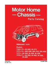 1969 - 1977 Dodge Motor Home Chassis Parts Catalog
