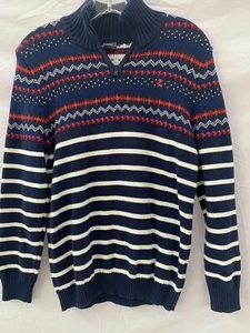 Girl's Izod Lacoste Multi-color Striped Sweater Size X Large 14-16 - Picture 1 of 4