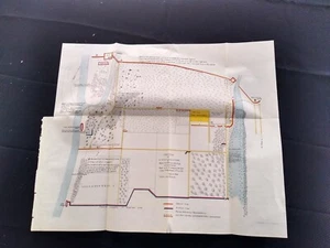 March Behind The Spanish Lines Mappa schizzo esercito - Foto 1 di 2