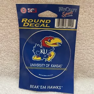 Kansas Jayhawks 3" runder Aufkleber - Bild 1 von 1
