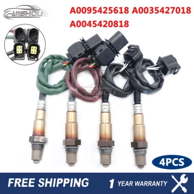 (4) Sensor de oxígeno aguas arriba+aguas abajo para Mercedes-Benz S550 E550 ML350 ML550 2006-2013 Foto 1 de 4