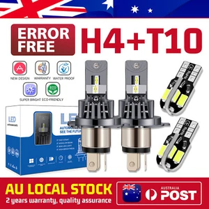 NEW H4+T10 LED Headlight CANbus replacement halogen For Ford Courier 2000-2006 - Picture 1 of 24
