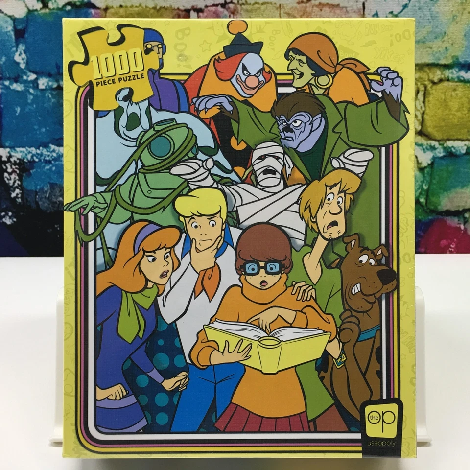 USAopoly Scooby Doo Those Meddling Kids 1000pc Puzzle