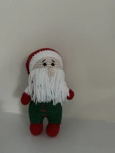 Crochet/Amigurumi Santa Claus Christmas Plush Doll New Gift - Picture 1 of 7