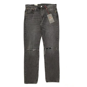 LEVIS x JUSTIN TIMBERLAKE Mens Fresh Leaves 502 Charlie Warp Jeans Charcoal $118 - Picture 1 of 12