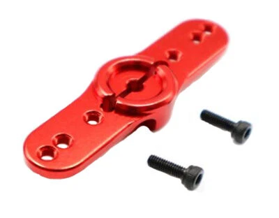 Aluminum metal Steering Double Servo Horn Arm 15 Teeth 15T for 1/5 1/6 RC car - Image 1 of 4