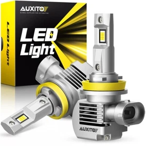 H11 LED Headlight Super Bright Bulbs 6000K White 330000LM HIGH/LOW BEAM NEW 2/4X - Picture 1 of 23
