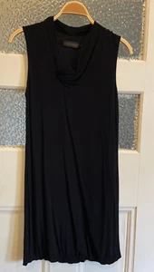 TRENERY - Little Black Dress, sleeveless Above Knee Size M 12 - Picture 1 of 6