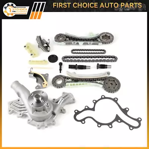 Timing Chain Kit + Water Pump With Gears For Ford Mazda Mercury 4.0L V6 Engine - Picture 1 of 9