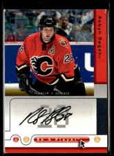 2005-06 Upper Deck Be a Player Signatures Robyn Regehr Auto Calgary Flames #RR