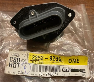 NEW OEM GM HVAC A/C Blower Motor Resistor 22529266 Buick Chevy Pontiac  - Bild 1 von 2