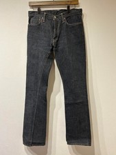 DENIM JEANS SKULL JEANS 5508XX Black Bootcut Jeans Selvedge Denim JAPAN W31