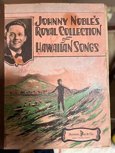 🌺 Rare Autographed 1929 Johnny Noble Royal Collection of Hawaiian First Edition - Picture 1 of 9
