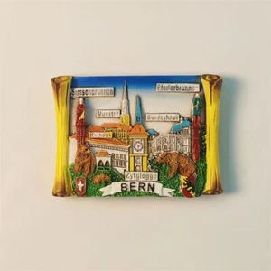 Bern Fridge Magnet Refrigerator Sticker Home Decor Resin Switzerland Souvenir - Picture 1 of 4