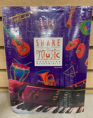 MUSIC WITH MIDI Grade 4 / Share the Music/ User Manual + IBM/MAC Disk NEW/SEALED - Image 1 of 3