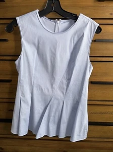 Classiques entire Sleeveless Fitted top Baby Blue Size Small - Picture 1 of 7