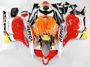 Kit de carenado por inyección ABS 2009-2012 CBR600RR Márquez Repsol rojo naranja - Imagen 1 de 7