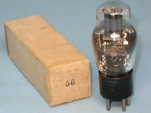 VACUUM TUBE ~ # 56 ~ RCA ~ USED ~ # 56 - Picture 1 of 2